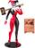 Front. McFarlane Toys - DC Comics - Harley Quinn 7" Action Figure - Black, White, Red.