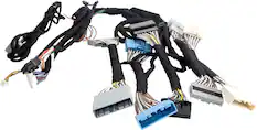 Front. Directed Electronics - T-Harness for Select Honda and Acura Vehicles - Black And Multicolored.