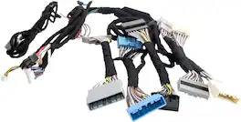Directed Electronics - T-Harness for Select Honda and Acura Vehicles - Black And Multicolored