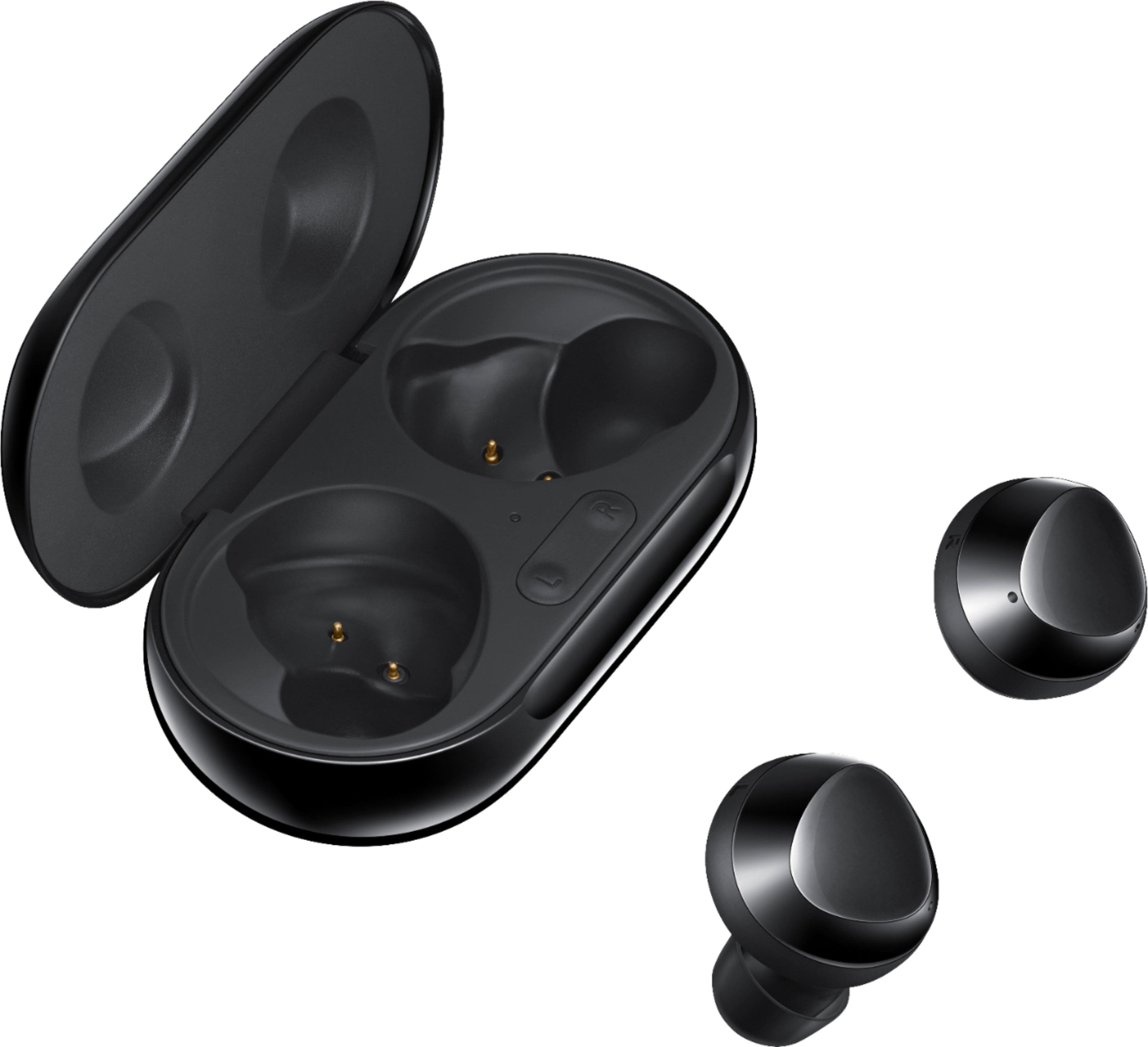 Zoom in on Angle Zoom. Samsung - Galaxy Buds+ True Wireless Earbud Headphones - Black.