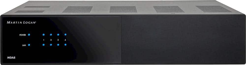 MartinLogan - 8.0-Ch. Matrix Distribution Amplifier - Black - Front_Zoom