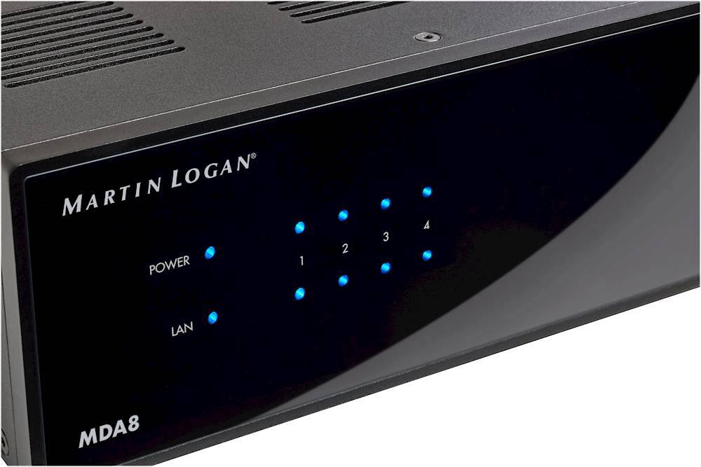 Alt View 11. MartinLogan - 8.0-Ch. Matrix Distribution Amplifier - Black.
