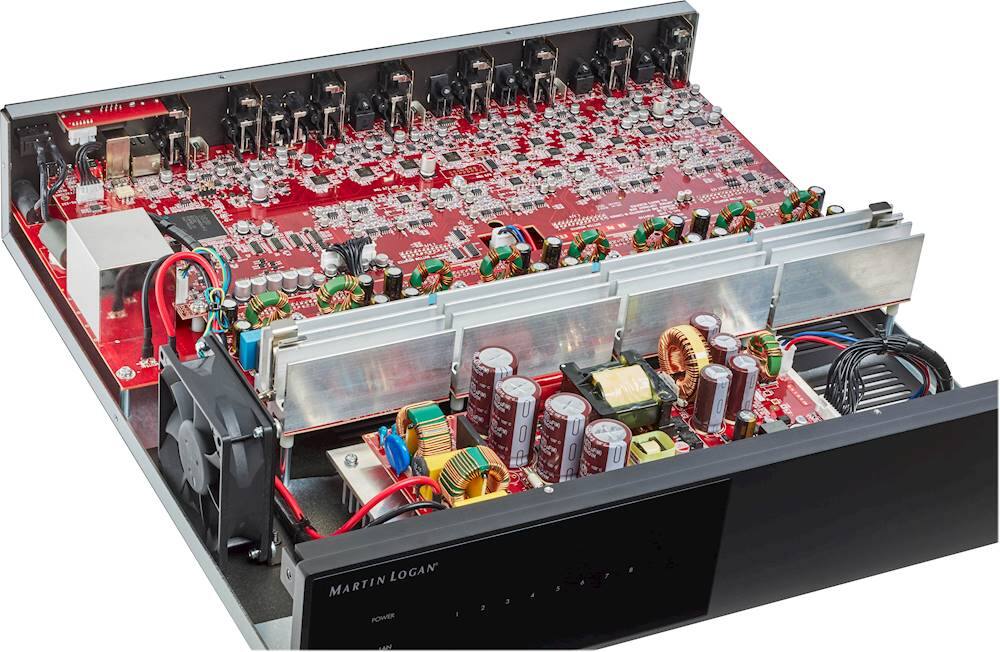 Alt View 12. MartinLogan - 16.0-Ch. Matrix Distribution Amplifier - Black.