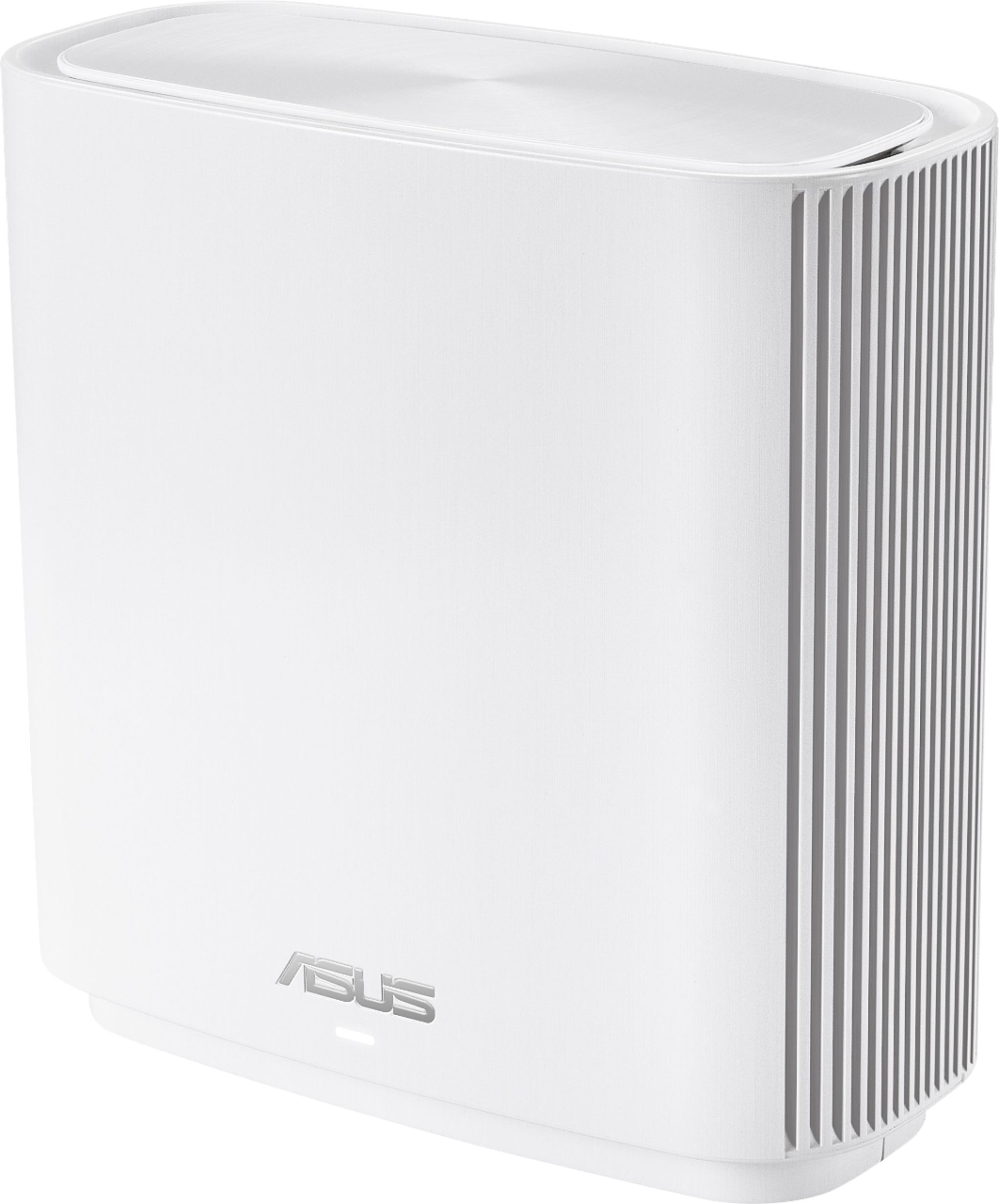 Left View: ASUS - ZenWiFi AC3000 Tri-Band Mesh Wi-Fi System (2-pack) - White - White