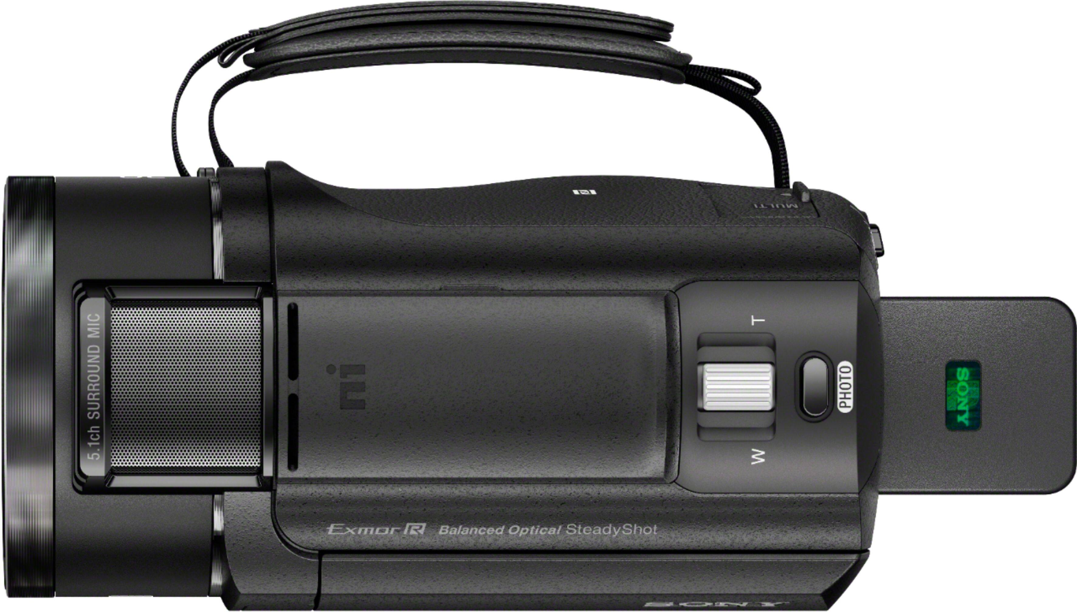Alt View 14. Sony - Handycam AX43 4K Camcorder - Black.