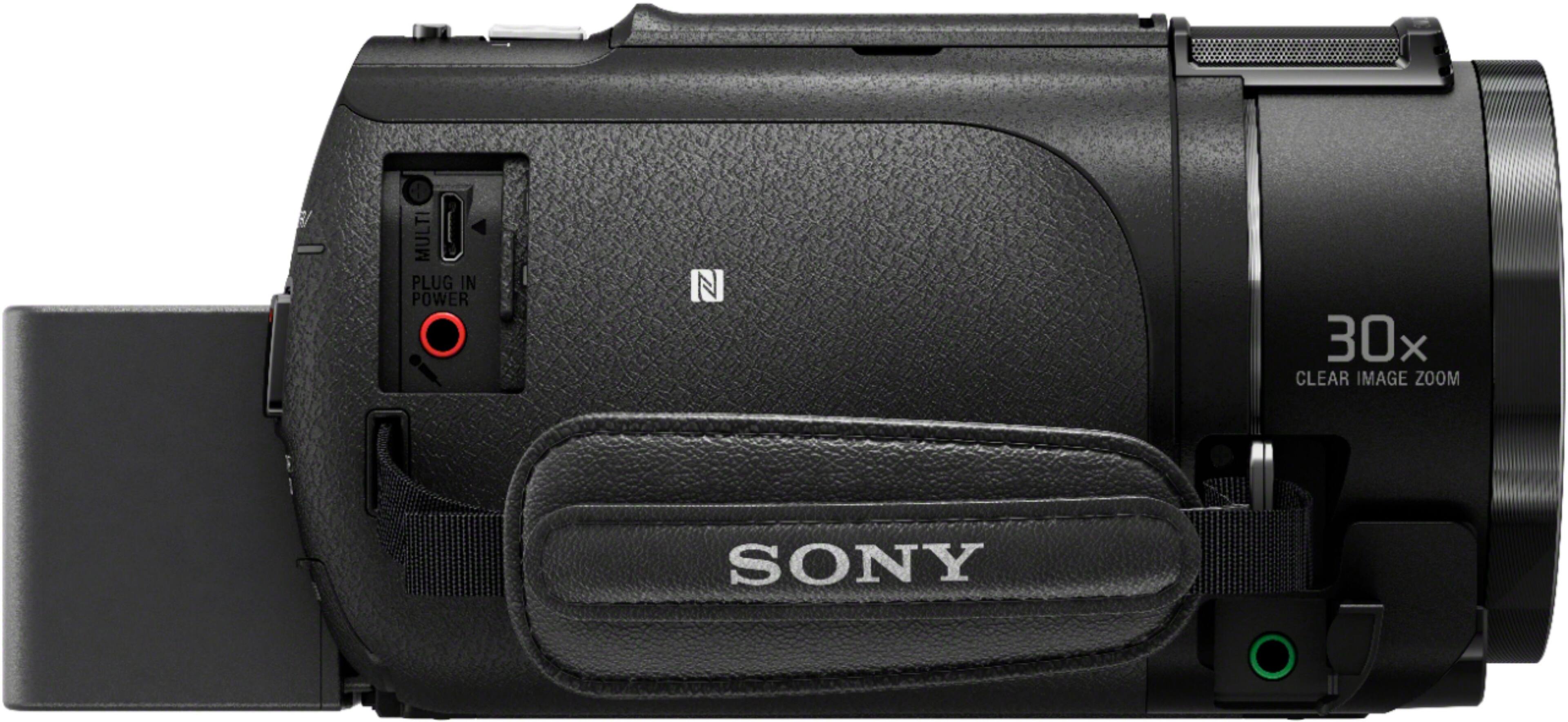 Alt View 1. Sony - Handycam AX43 4K Camcorder - Black.