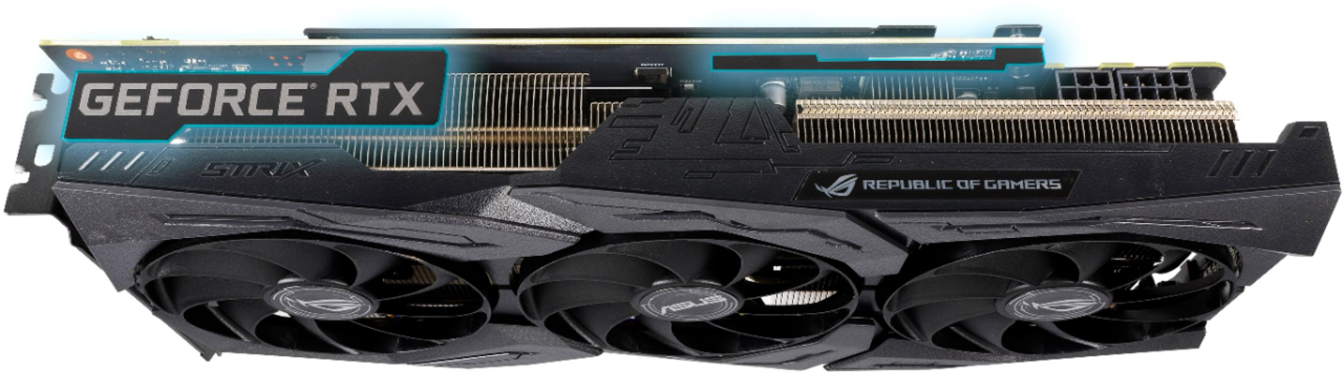 Asus Nvidia Geforce Rtx 60 Super Advanced Edition 8gb Gddr6 Pci Express 3 0 Graphics Card Black Rog Strix Rtx60s A8g Evo Gam Best Buy