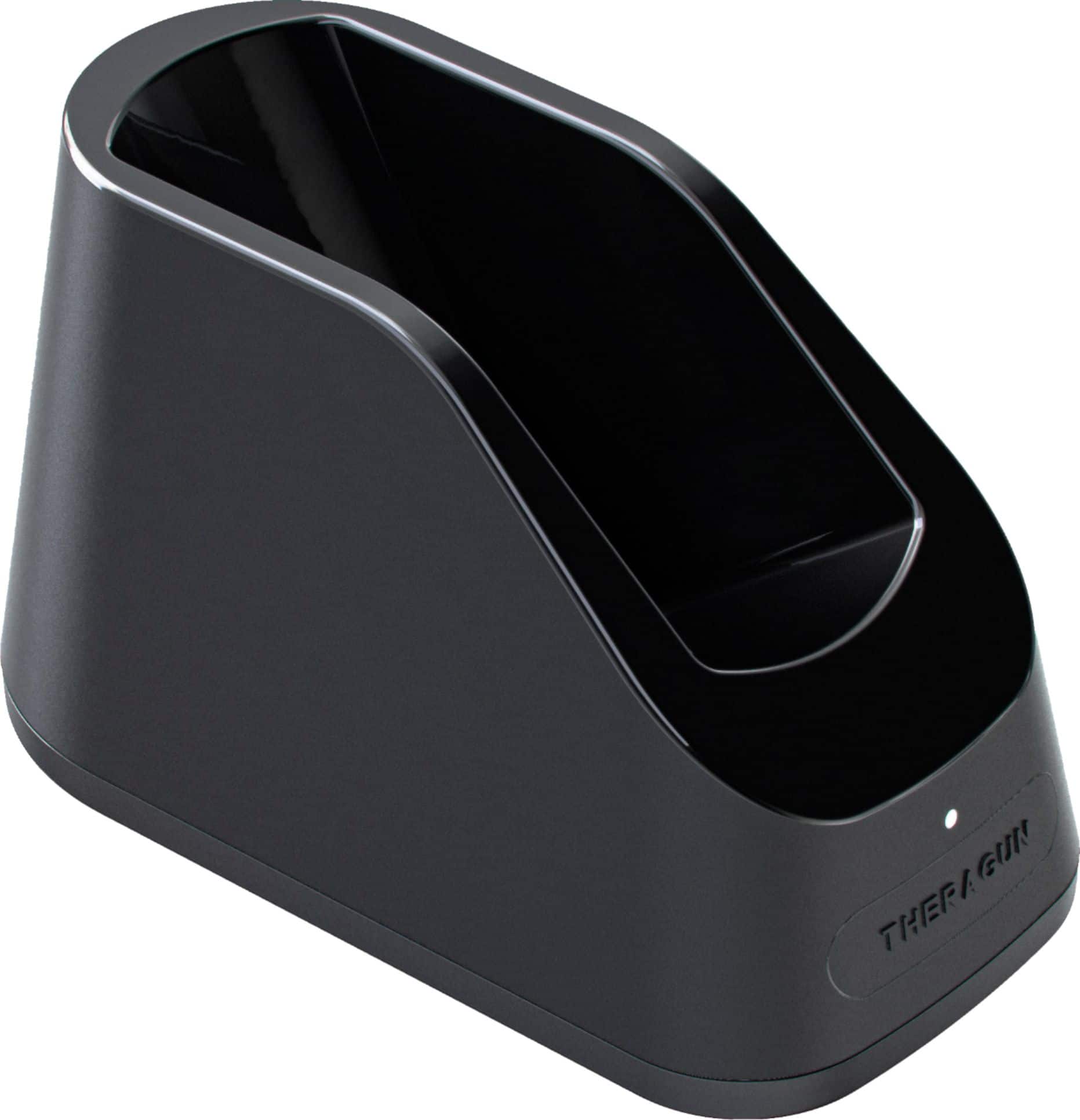 Front. Therabody - Theragun PRO Wireless Charging Stand - Black.