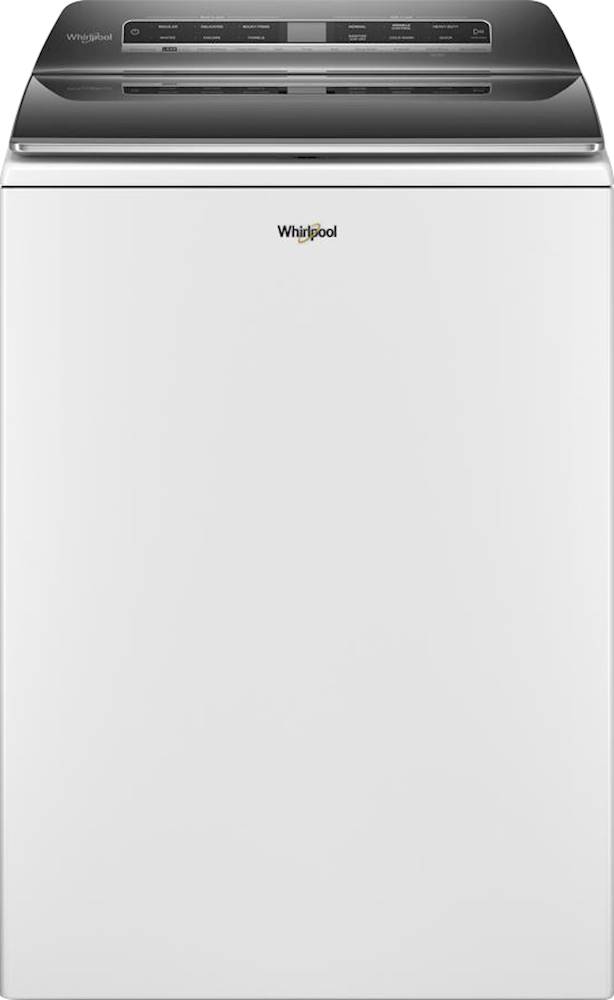Whirlpool WTW7120HW 5.3 Cu. Ft. Smart Top Load Washer with Load & Go Dispenser
