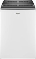 Whirlpool - 5.3 Cu. Ft. Smart Top Load Washer with Load & Go Dispenser - White - Front_Zoom