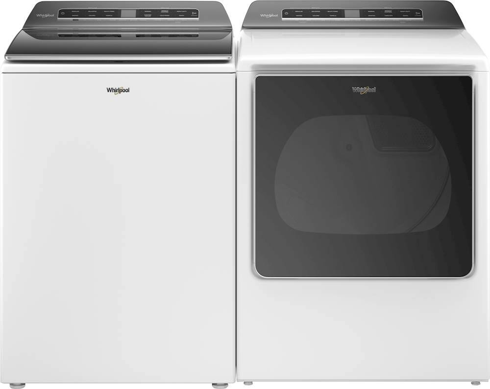 Best Buy Whirlpool 5.3 Cu. Ft. Smart Top Load Washer with Load & Go