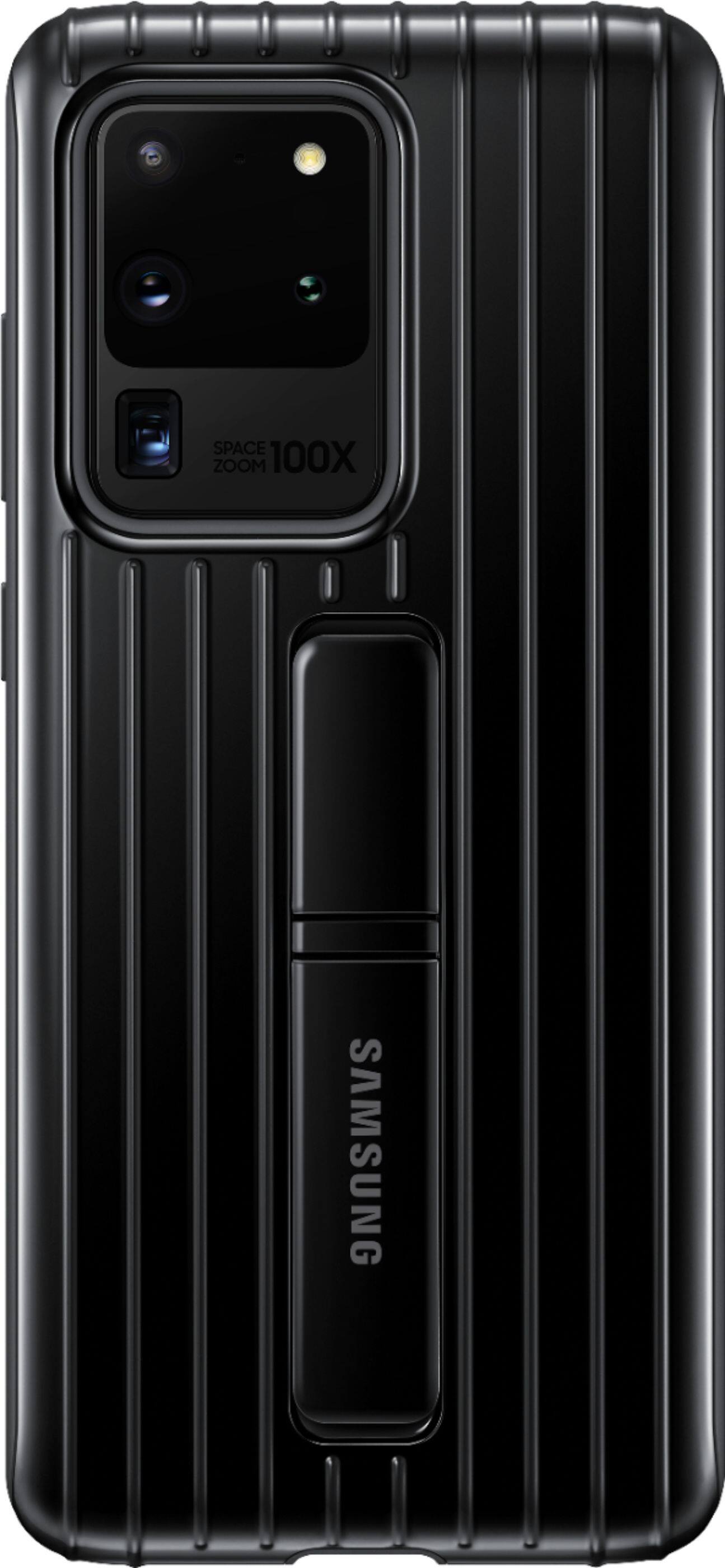 Rugged Protective Cover for Samsung Galaxy S20 Ultra 5G - Black