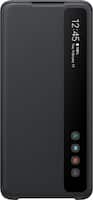 S-View Flip Cover Case for Samsung Galaxy S20 Ultra 5G - Black - Front_Zoom