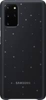 Samsung - LED Back Cover Case for Samsung Galaxy S20+ 5G - Black - Front_Zoom