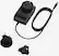 Front. Hyperice - Wall Charger - Black.