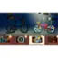 The image features a cartoon drawing of two bicycles, one with a chain guard and the other with a faceplate. The bicycles are parked next to each other, and the scene is set at night. The image also includes a pirate flag, adding a playful and creative touch to the scene.