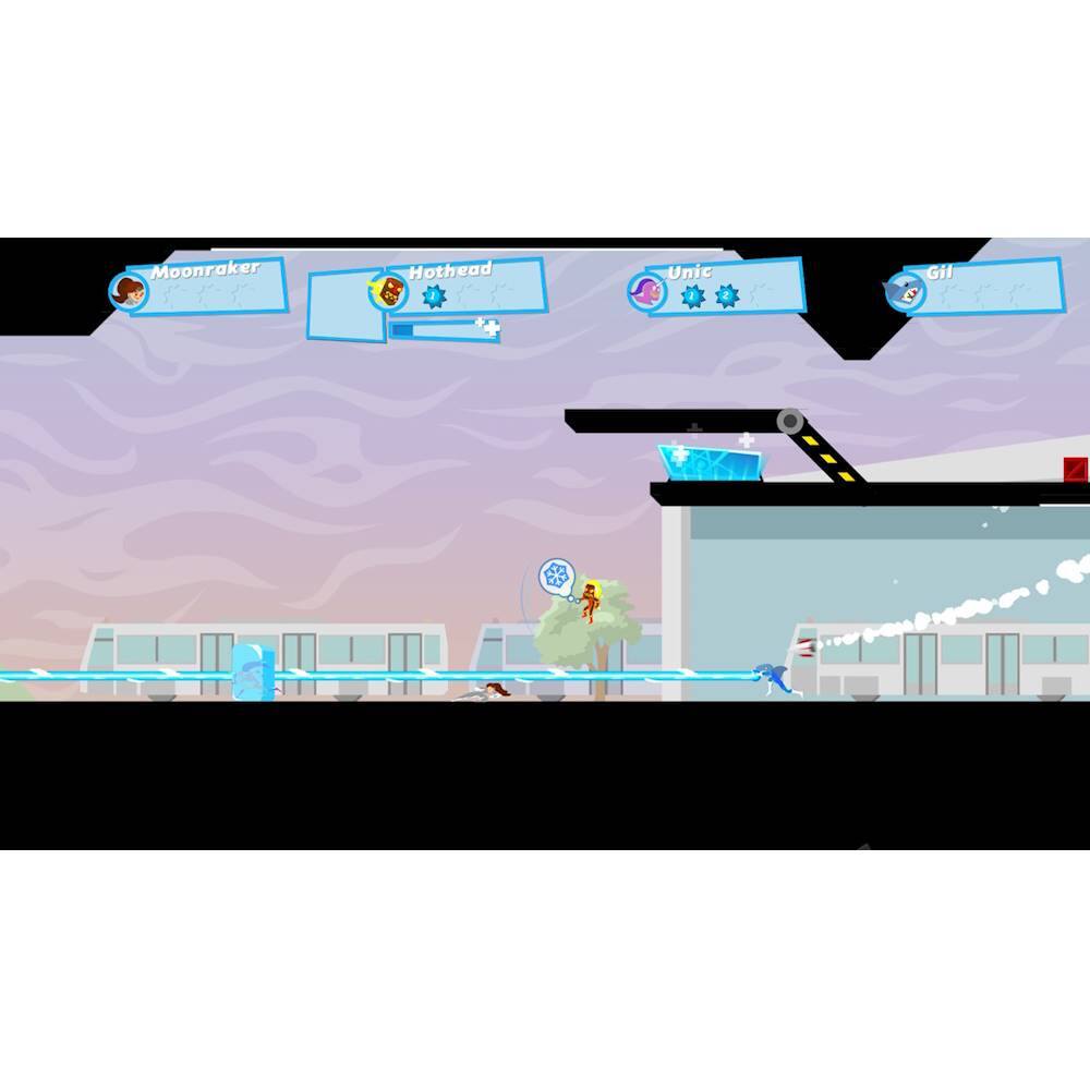 The largest text in the image reads "Moonraker."