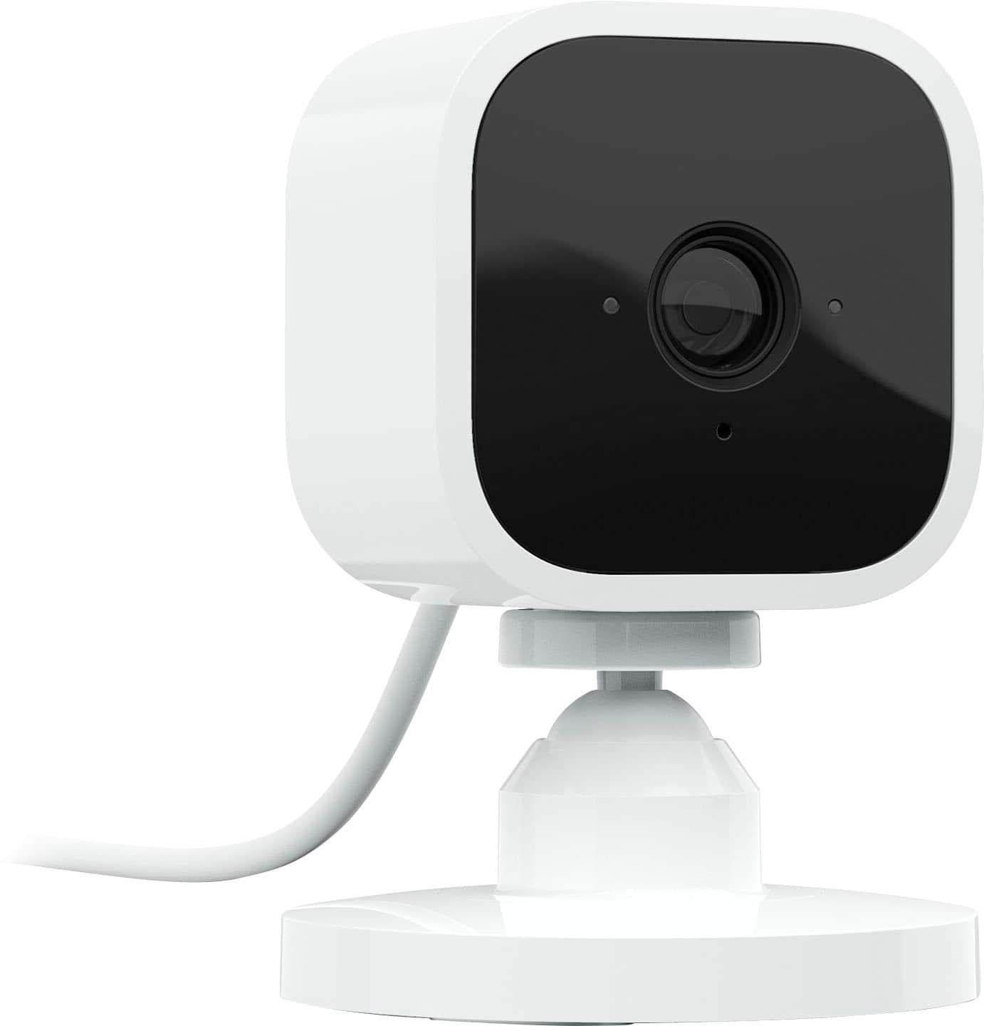 Front. Blink - Mini Indoor 1080p Wireless Security Camera - White.