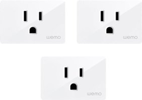 WeMo - WiFi Smart Plug 3-Pack - White - Front_Zoom