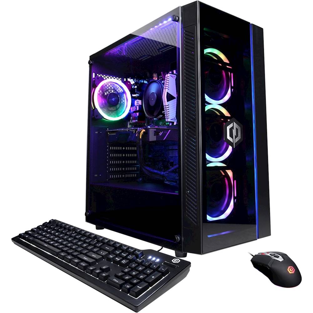 CyberPowerPC Gamer Master Gaming Desktop AMD  - Best Buy