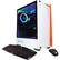 Front. CyberPowerPC - Gaming Desktop - Intel Core i7 - 9700K - 16GB Memory - NVIDIA GeForce GTX 1660 SUPER - 2TB HDD + 500GB SSD - White.