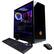 Front. CyberPowerPC - Gamer Master Gaming Desktop - AMD Ryzen 5-Series - 3600 - 16GB Memory - AMD Radeon RX 5500 XT - 500GB SSD - Black.