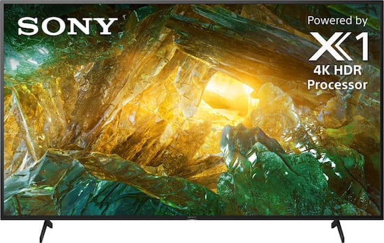sony 75 class xbr x800h series led 4k uhd smart android tv