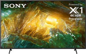 Sony - 65" Class X800H Series LED 4K UHD Smart Android TV - Front_Zoom