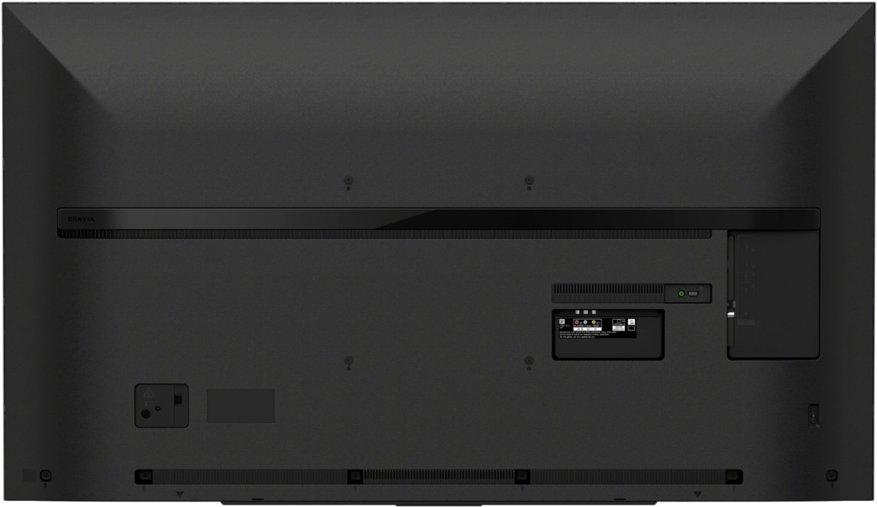 Back View: Sony - 65" Class X750H Series LED 4K UHD Smart Android TV
