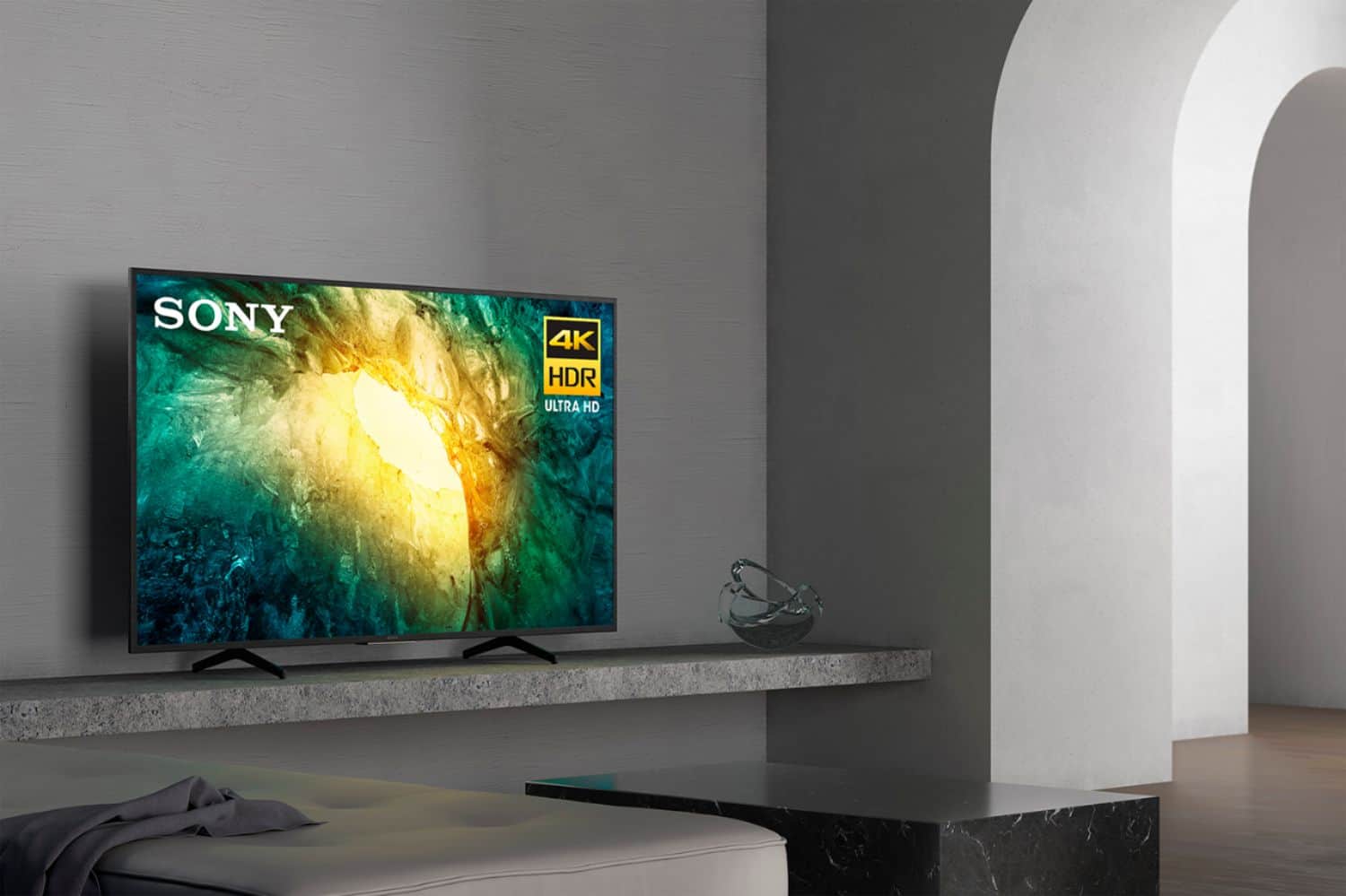 Alt View 12. Sony - 65" Class X750H Series LED 4K UHD Smart Android TV - Black.