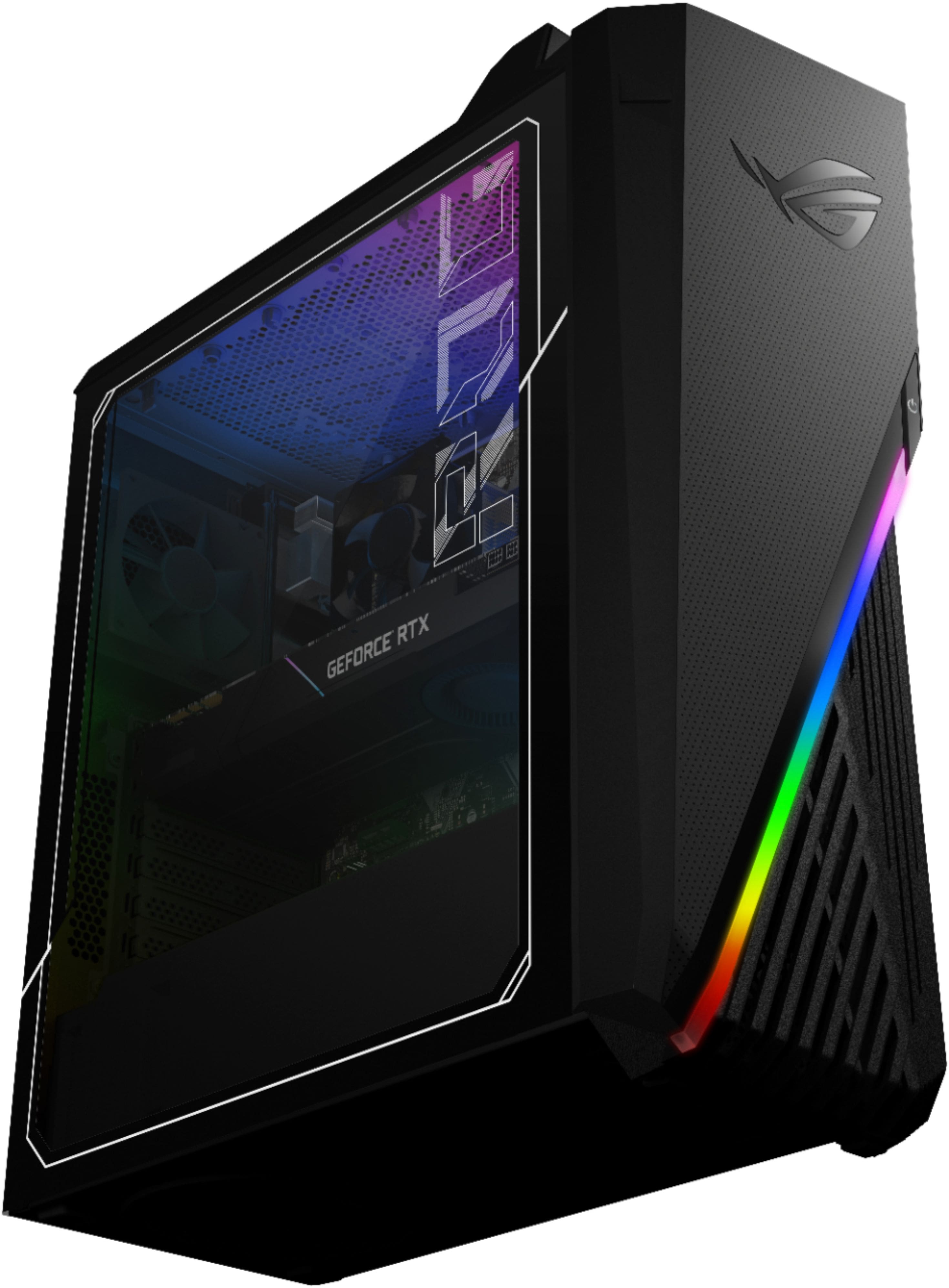 Best Buy: ASUS ROG Gaming Desktop Intel Core i7-9700F 16GB Memory ...