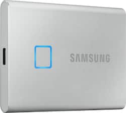Samsung T7 Touch 2TB External USB 3.2 Gen 2 Portable SSD with Samsung T7 Touch 2TB External USB 3.2 Gen 2 Portable SSD with