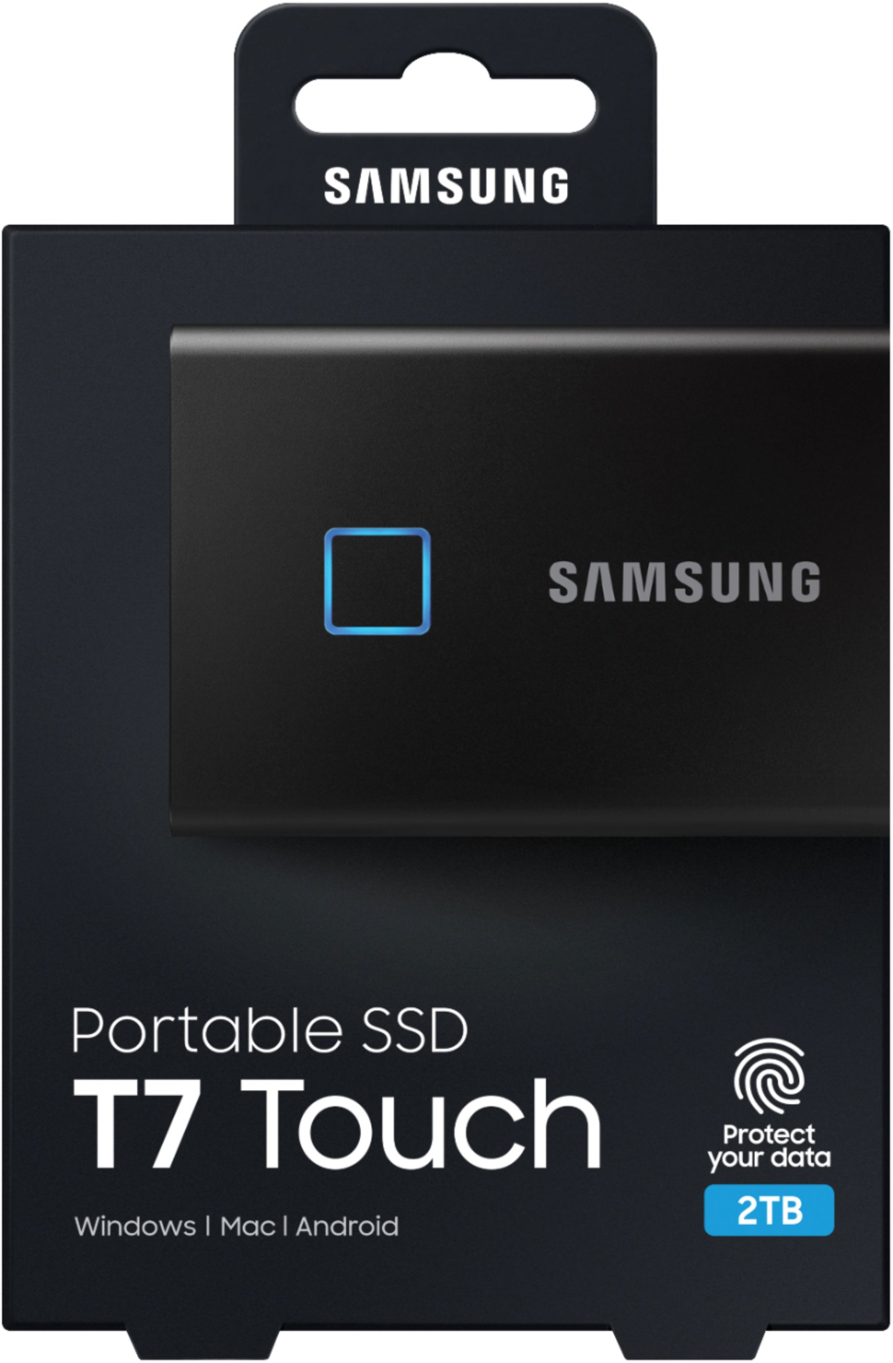 Best Buy: Samsung T7 Touch 2TB External USB 3.2 Gen 2 Portable SSD