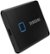 Alt View Zoom 14. Samsung - Portable T7 Touch 1TB External USB 3.2 Gen 2 Portable Solid State Drive with Hardware Encryption - Black.