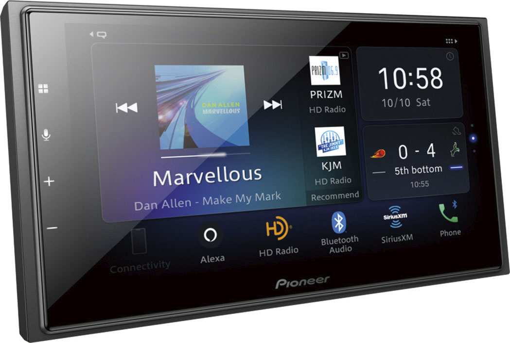 Pioneer 6.8 Android Auto™ and Apple CarPlay® Bluetooth® Digital Media (DM)  Receiver Black AVH-2550NEX - Best Buy