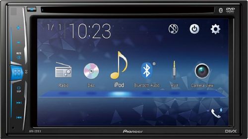 Pioneer - 6.2" -Android™/iPhone® compatible, Bluetooth®, Back-Up Camera Ready - Multimedia DVD Receiver - Black