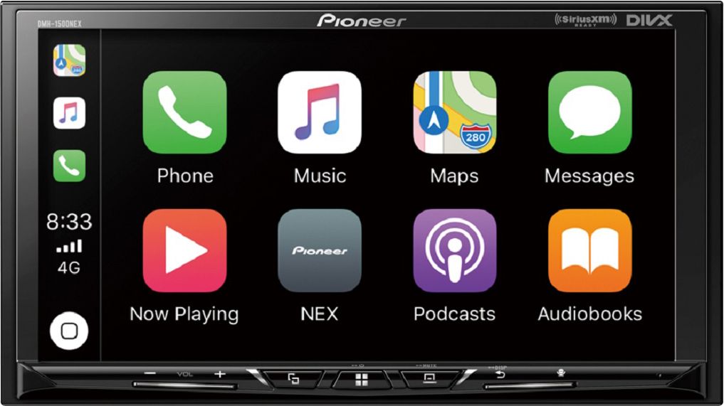 Pioneer - 7" -  Apple CarPlay®, Android Auto™, Built-in Bluetooth® - Multimedia Digital Media Receiver - Black