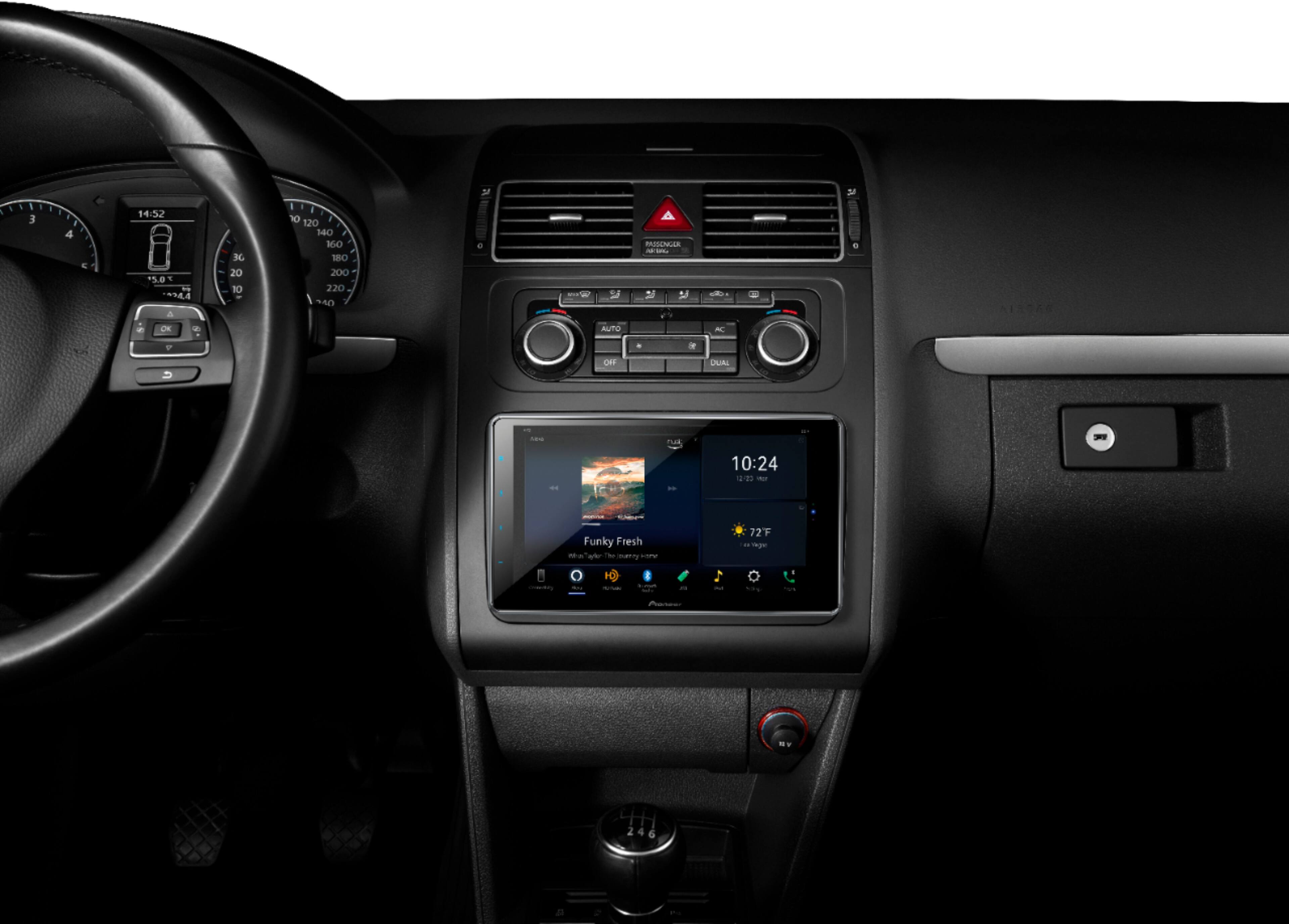 Alt View Zoom 16. Pioneer - 9" Amazon Alexa and Wireless Android Auto™/Apple CarPlay® Bluetooth® Floating Multimedia Receiver - Black.
