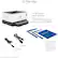 Alt View 1. HP - Neverstop 1001nw Wireless Black-And-White Laser Printer - White.