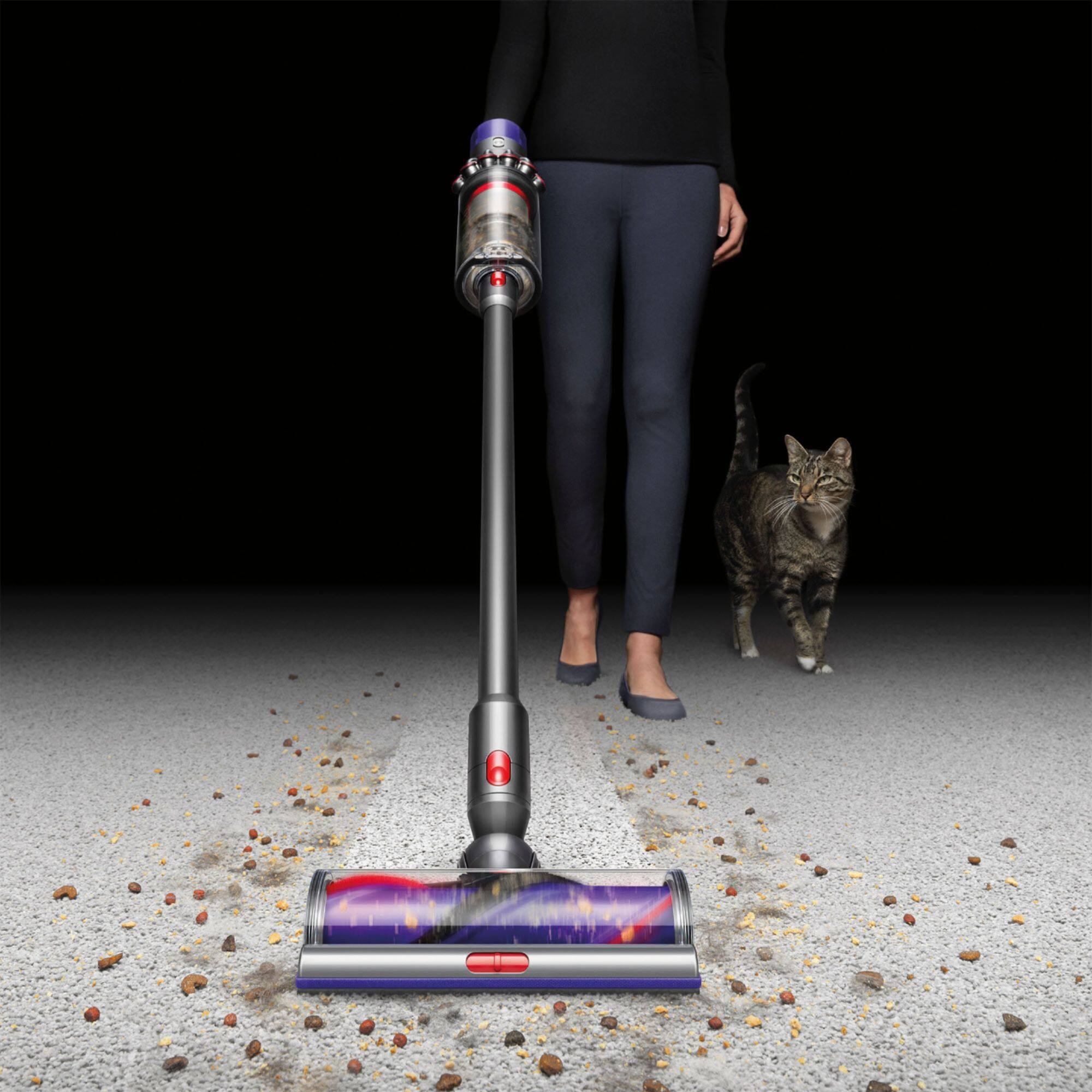 Alt View 11. Dyson - Cyclone V10 Animal Cordless Stick Vacuum - Iron.