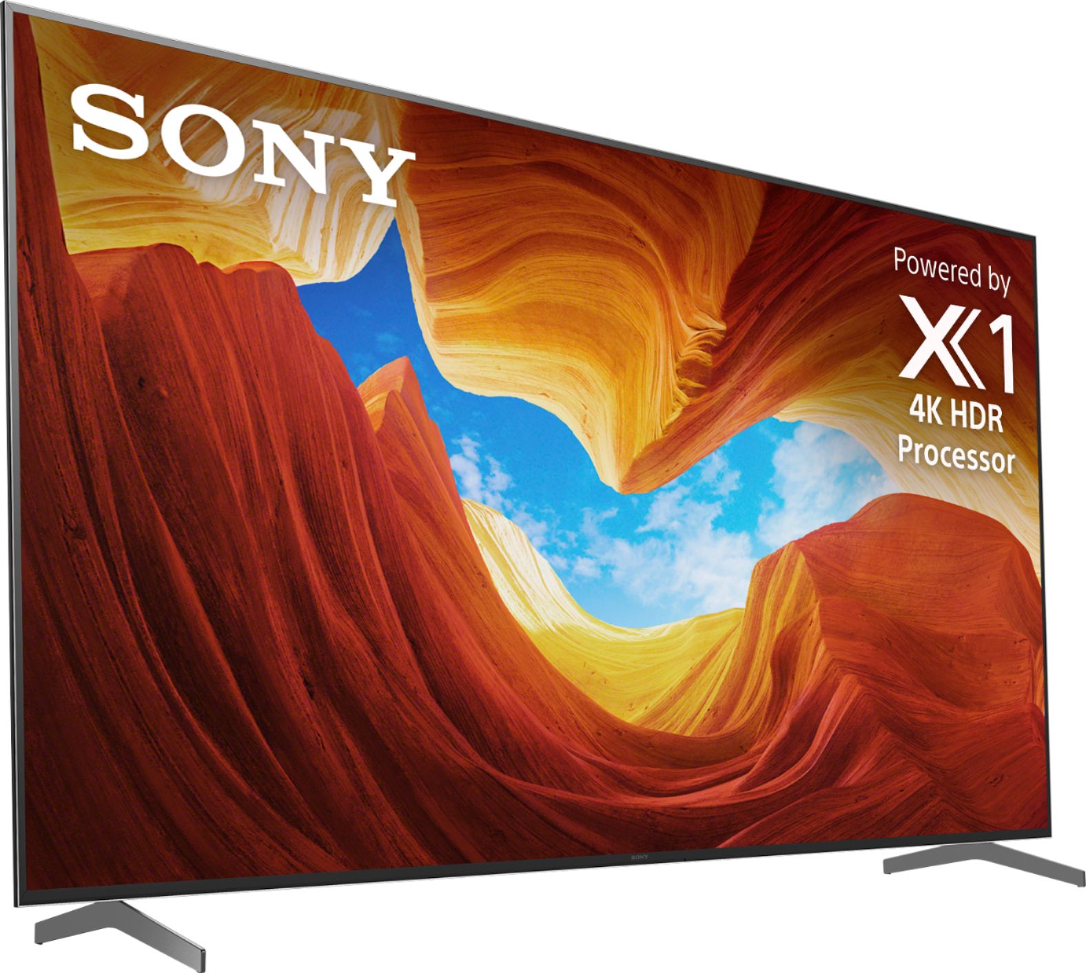 Angle View: Sony - 85" ClassX900H Series LED 4K UHD Smart Android TV