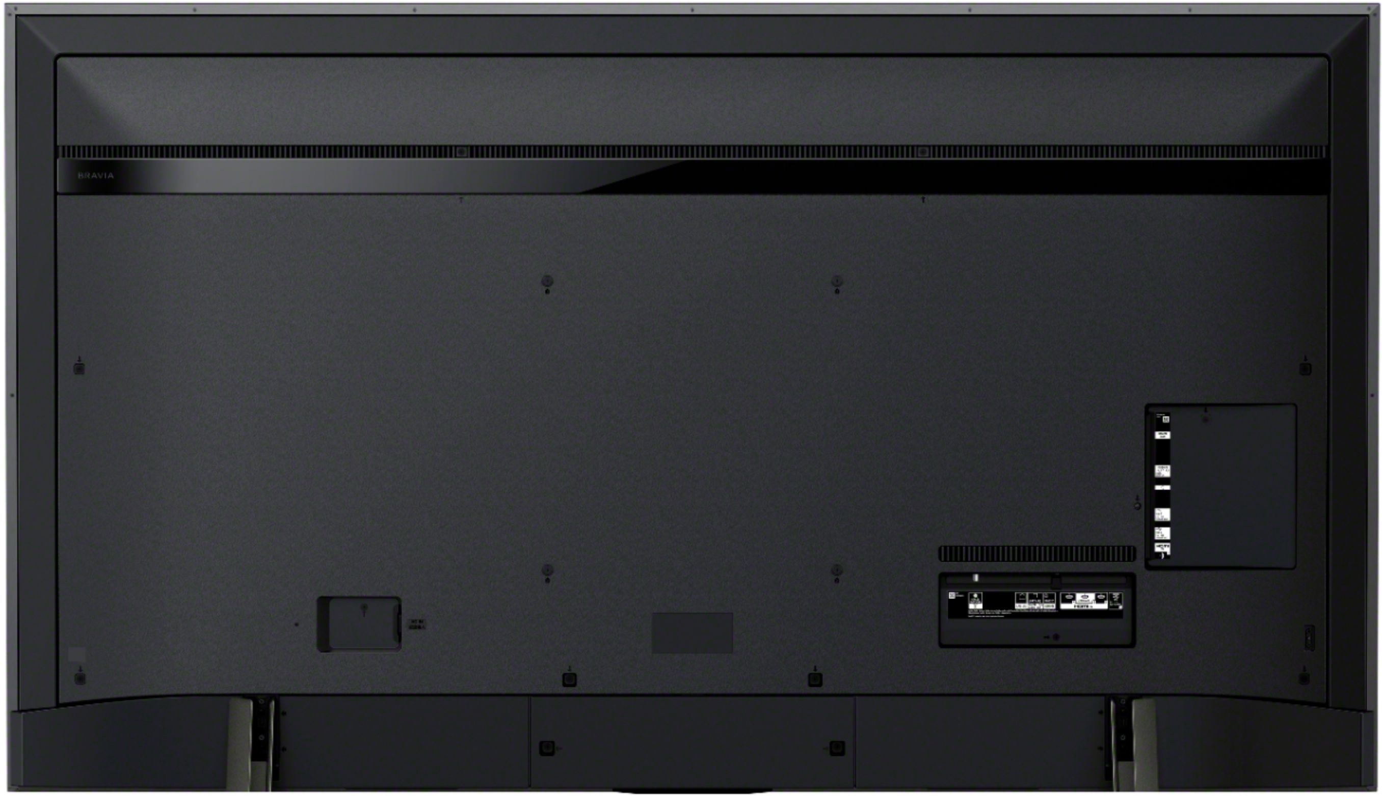 Back View: Samsung - 55" Class 8 Series LED 4K UHD Smart Tizen TV