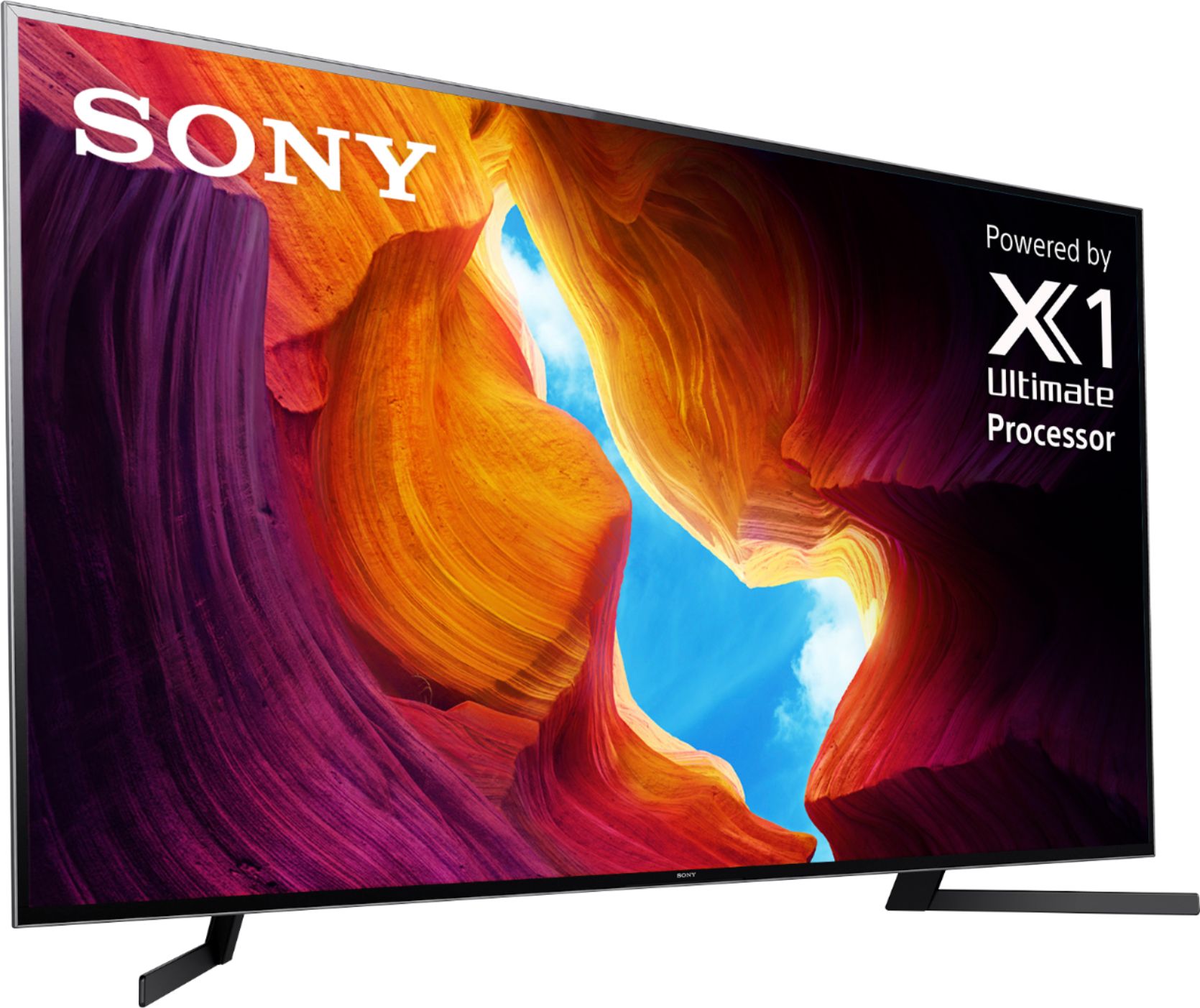 Angle View: Sony - 85" Class X950H Series LED 4K UHD Smart Android TV