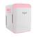 Front Zoom. Cooluli - Classic 0.4 Cu. Ft. Mini Fridge - Pink.
