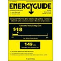 Energy Guide. Cooluli - Concord 0.7 Cu. Ft. Mini Fridge - Blue.