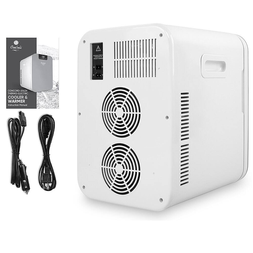 Alt View 14. Cooluli - Concord 0.7 Cu. Ft. Mini Fridge - Black.