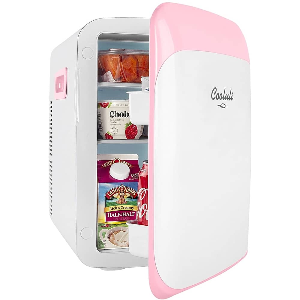 Left Zoom. Cooluli - Classic 0.5 Cu. Ft. Mini Fridge - Pink.