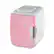 Front Zoom. Cooluli - Classic 0.1 Cu. Ft. Mini Fridge - Pink.