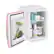 Left. Cooluli - Classic 0.1 Cu. Ft. Mini Fridge - Pink.