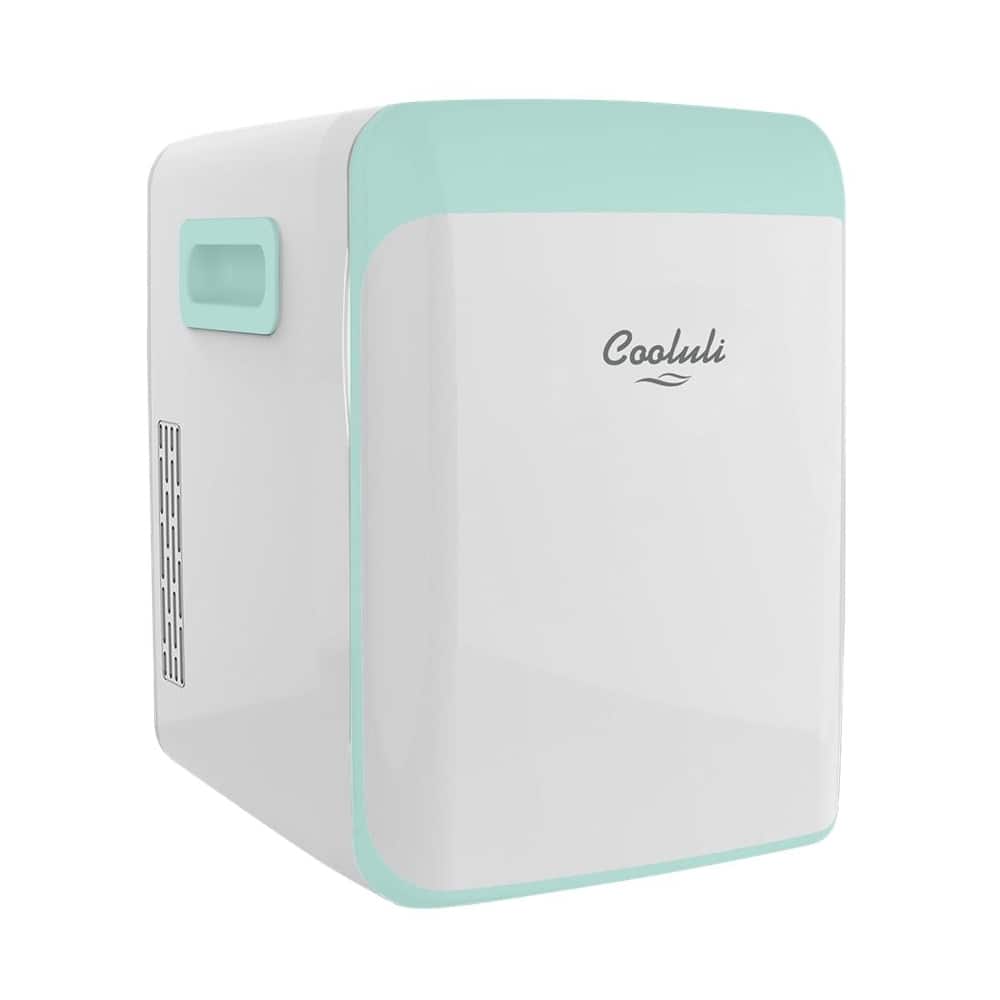 Front. Cooluli - Classic 0.5 Cu. Ft. Mini Fridge - Teal.